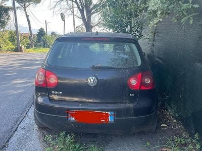 Usata VW Golf V 102 CV (75 kW) 2007 Nero Berlina