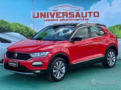 Usata VW T-Roc Style 110 CV (80 kW) 2021 Rosso SUV