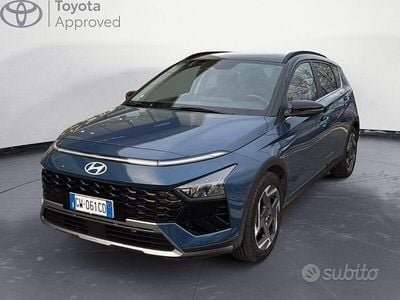 Gebraucht Hyundai Bayon 100 PS (73 kW) 2024 Blau SUV
