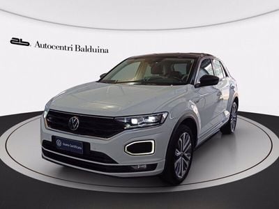 Bianco/tetto nero Usata 2021 VW T-Roc Sport SUV | 19.500 € (Ottimo prezzo)
