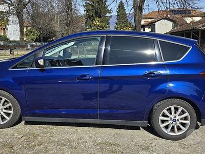 Begagnad Ford C-MAX Titanium 120 HK (88 kW) 2017 Blå Minibuss