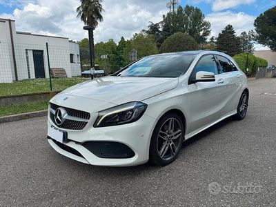 Usata Mercedes A180 Premium 109 CV (80 kW) 2018 Bianco Berlina