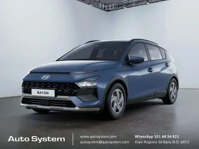 Nuova Hyundai Bayon 100 CV (73 kW) 2026 Blu SUV