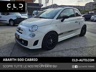 Usata Abarth 500C Custom 135 CV (99 kW) 2014 Bianco Cabrio