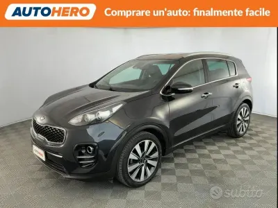 Usata Kia Sportage 141 CV (103 kW) 2018 Nero SUV