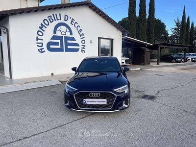 Usata Audi A3 Advanced 116 CV (85 kW) 2022 Blu/azzurro Berlina
