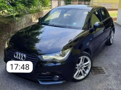 Usata Audi A1 Sportback S-Line 105 CV (77 kW) 2014 Nero Utilitaria