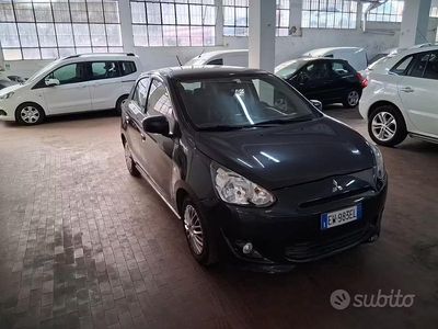 Usata Mitsubishi Space Star 71 CV (52 kW) 2014 Grigio Monovolume