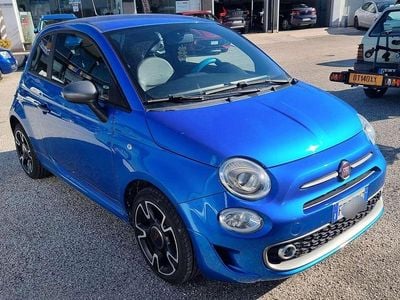 Usata Fiat 500 Collezione 69 CV (50 kW) 2019 Blu/azzurro Utilitaria