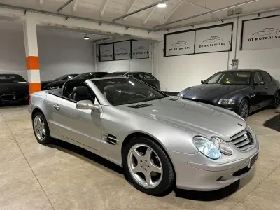 Occasion Mercedes SL350 245 PK (180 kW) 2003 Zilver Cabriolet