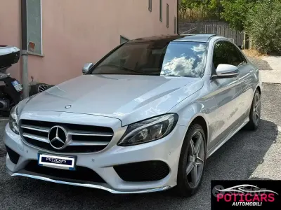 Usata Mercedes C220 Premium 170 CV (125 kW) 2016 Grigio Berlina