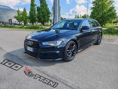 Usata Audi A6 S-Line 272 CV (200 kW) 2015 Blu/azzurro Station wagon