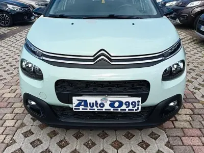 Usata Citroën C3 Feel 82 CV (60 kW) 2017 Verde Berlina