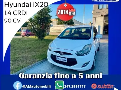 Usata Hyundai ix20 Classic 90 CV (66 kW) 2014 Bianco Utilitaria