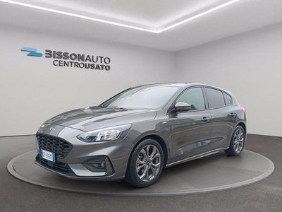 Usata Ford Focus ST-Line 125 CV (91 kW) 2020 Grigio Berlina