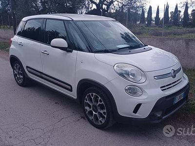 Usata Fiat 500L Trekking 85 CV (62 kW) 2013 Bianco Monovolume