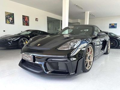 Usata Porsche 718 Cayman GT4 500 CV (367 kW) 2024 A1 nero Coupé