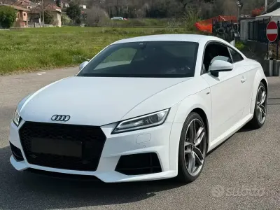 Usata Audi TT S-Line 180 CV (132 kW) 2017 Bianco Coupé