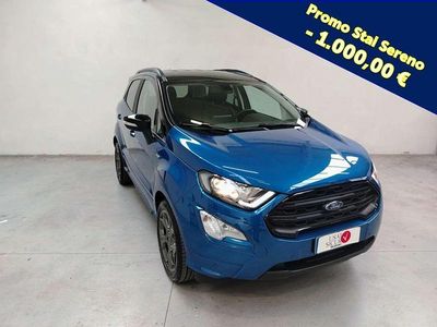 Usata Ford Ecosport ST-Line 101 CV (74 kW) 2019 Blu/azzurro SUV