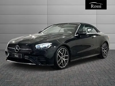 Usata Mercedes E220 Premium Plus 194 CV (142 kW) 2023 Nero Cabrio