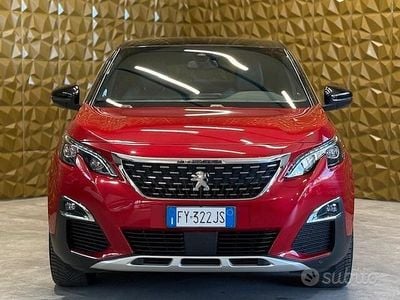Usata Peugeot 3008 GT-line 131 CV (96 kW) 2019 Rosso SUV