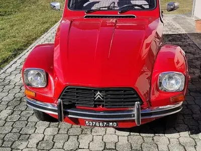 Usata Citroën Dyane 1980 Rosso Utilitaria