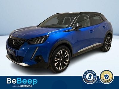 Usata Peugeot 2008 GT 130 CV (95 kW) 2021 Blu metallizzato SUV