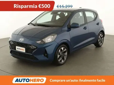 Usata Hyundai i10 63 CV (46 kW) 2025 Blu/azzurro Utilitaria