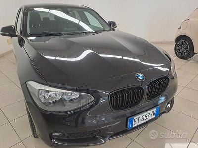 Usata BMW 116 115 CV (84 kW) 2014 Nero Utilitaria