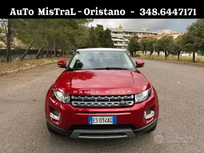 Usata Land Rover Range Rover evoque Prestige 150 CV (110 kW) 2013 Rosso SUV