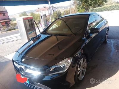 Usata Mercedes CLA180 109 CV (80 kW) 2017 Nero Berlina