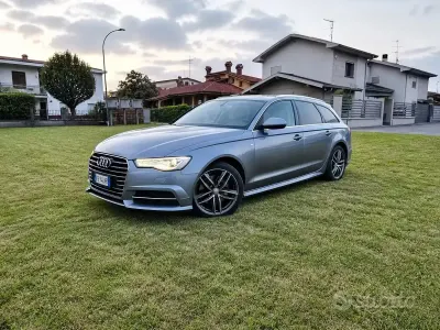 Usata Audi A6 S-Line 218 CV (160 kW) 2015 Grigio Station wagon