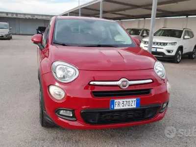 Usata Fiat 500X Lounge 120 CV (88 kW) 2018 Rosso SUV