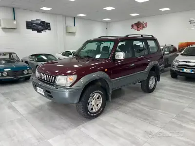 Usata Toyota Land Cruiser 125 CV (91 kW) 1996 Rosso SUV