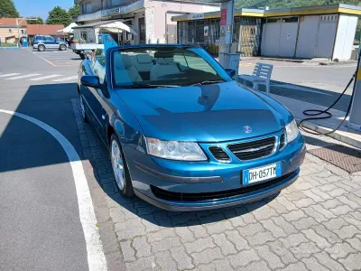 Usata Saab 9-3 Cabriolet 150 CV (110 kW) 2007 Blu Cabrio