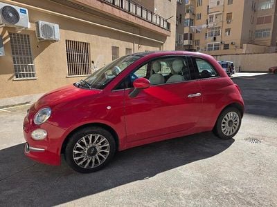 Usata Fiat 500 Lounge 95 CV (69 kW) 2018 Rosso Berlina