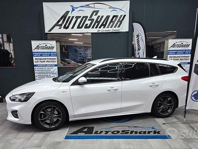 Usata Ford Focus ST-Line 125 CV (91 kW) 2020 Bianco Station wagon