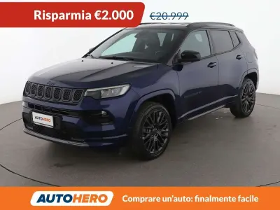 Usata Jeep Compass 240 CV (176 kW) 2021 Blu/azzurro SUV