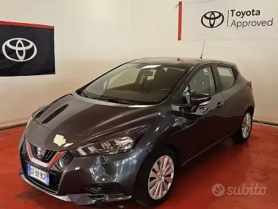 Usata Nissan Micra Acenta 92 CV (67 kW) 2021 Bluazzurro Utilitaria