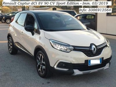 usata Renault Captur dCi 8V 90 CV Sport Edition