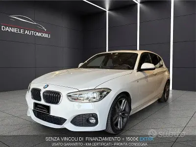 Usata BMW 116 Sport Line 116 CV (85 kW) 2017 Bianco Utilitaria