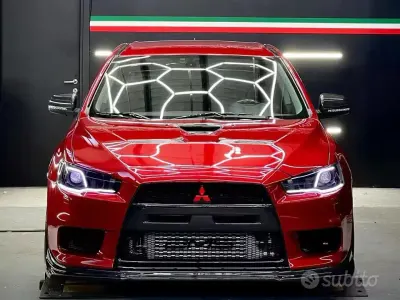 Usata Mitsubishi Lancer 295 CV (216 kW) 2009 Rosso Berlina