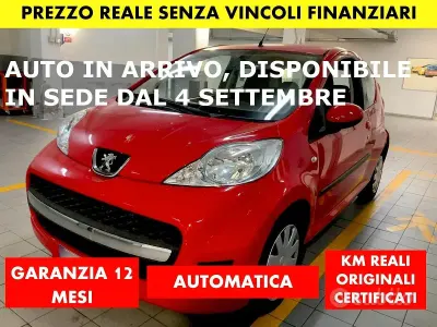Usata Peugeot 107 68 CV (50 kW) 2010 Rosso Utilitaria