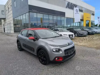 Usata Citroën C3 83 CV (61 kW) 2020 Grigio Utilitaria