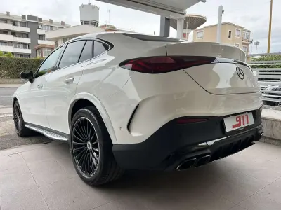 Käytetty Mercedes GLC300 AMG line 269 HP (197 kW) 2024 Valkoinen Coupe - kaksiovinen