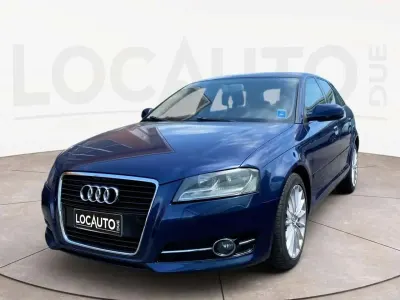 Usata Audi A3 Sportback Attraction 90 CV (66 kW) 2011 Blu Utilitaria
