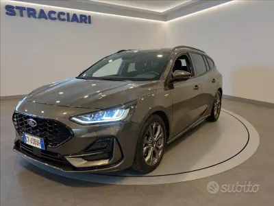 Usata Ford Focus ST-Line X 116 CV (85 kW) 2024 Grigio metallizzato Station wagon