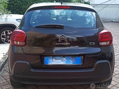 Usata Citroën C3 PureTech 82 CV (60 kW) 2017 Nero Berlina