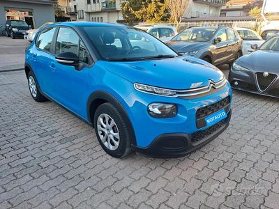 Usata Citroën C3 Feel 75 CV (55 kW) 2018 Blu Utilitaria