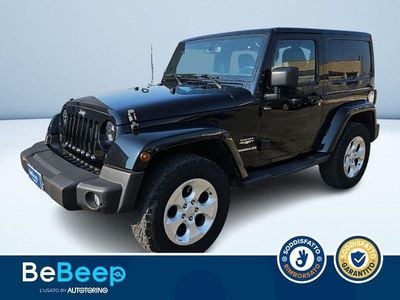 Usata Jeep Wrangler Sahara 284 CV (208 kW) 2016 Nero pastello SUV